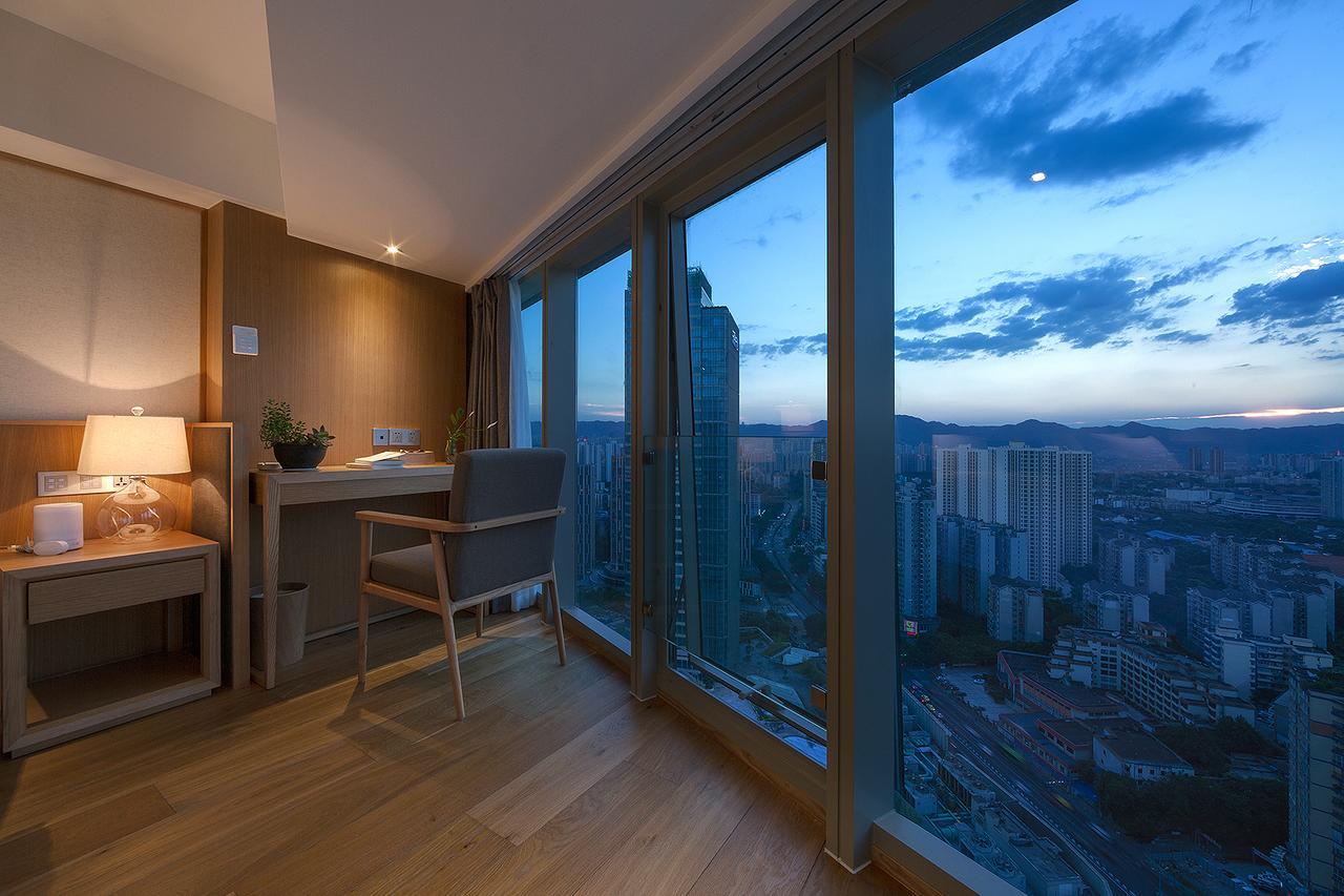 Bai Yun Qin She Boutique Hotel Tsjoengking Buitenkant foto